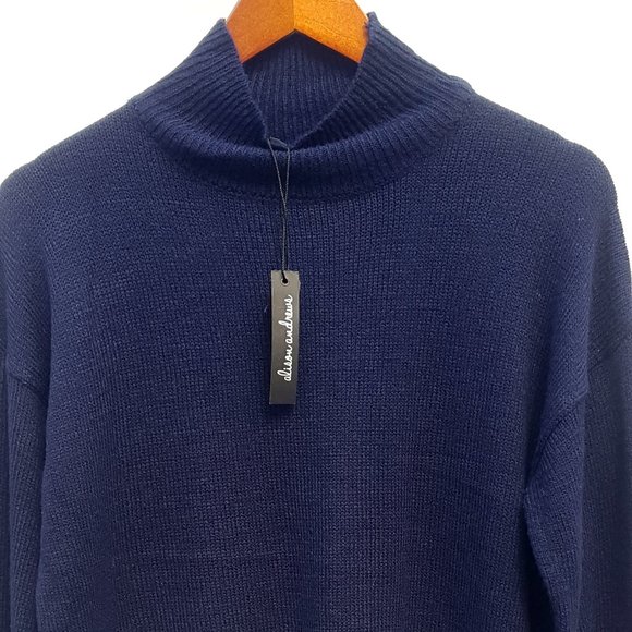 Alison Andrews color block sweater with fun sleeves - Picture 5 of 6